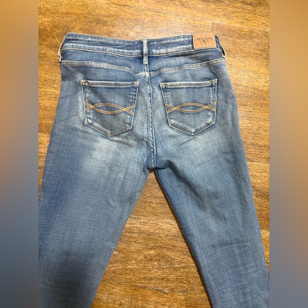 Abercrombie & Fitch Light Blue Skinny Jeans